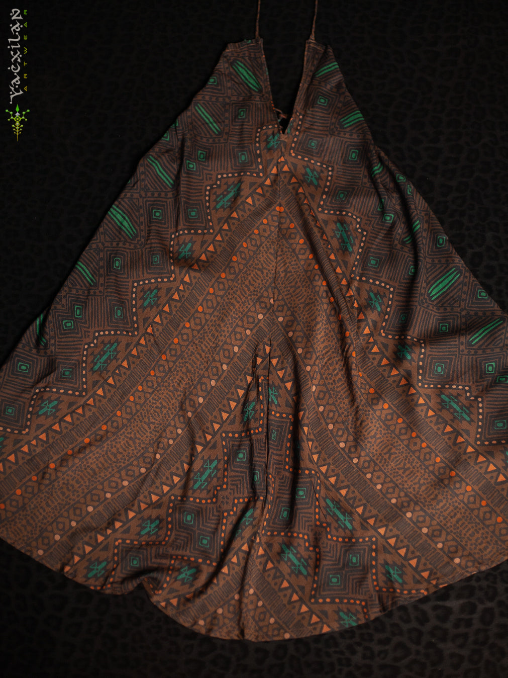 Midi Dress Triangle / Bamboo - MUDGRASS